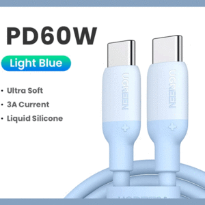 قیمت کابل شارژ سریع دو سر تایپ سی 60 وات یوگرین