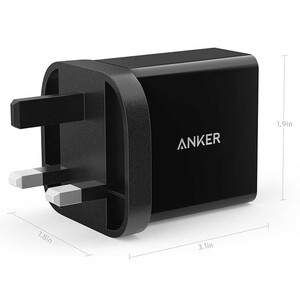بهترین شارژر دیواری فست یو اس بی 40 وات انکر