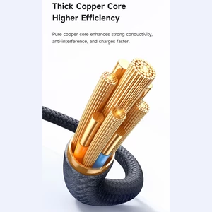 سیم شارژر کارپلی فست آیفونی تایپ سی نشانگر سرعت شارژ مک دودو