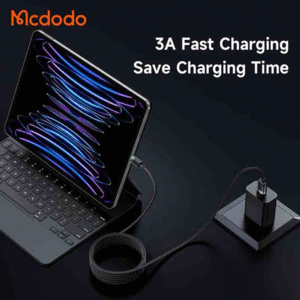 فروش کابل فست شارژ یو اس بی به لایتنینگ  مک دودو