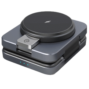 خرید شارژر بی سیم تاشو گوشی آیفون آیفون 15 و اپل واچ پارولوژی