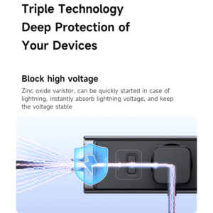 خرید چندراهی برق سه سوکت، یک یو اس بی و دو تایپ سی  مک دودو
