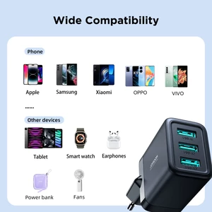 آداپتور و کلگی شارژر دیواری فست شارژ جویروم