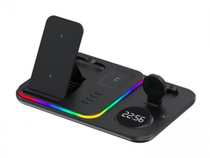 قیمت شارژر وایرلس و استند رومیزی 5 کاره A82 5-in-1 Wireless Charging Dock