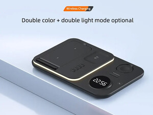شارژر وایرلس و استند رومیزی 5 کاره A82 5-in-1 Wireless Charging Dock