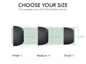 نگهدارنده داخل گوش ایرپاد پرو آها استایل AhaStyle PT99-1 AirPods Pro Silicone In-ear