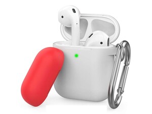 کاور سیلیکونی دو درب ایرپاد AHAStyle PT46 Case Airpods 1/2