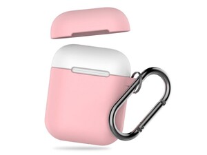 کاور سیلیکونی دو درب قلاب دار ایرپاد AHAStyle Ultra Airpods Case