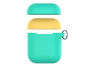 کاور سیلیکونی دو درب قلاب دار ایرپاد AHAStyle Ultra Airpods Case