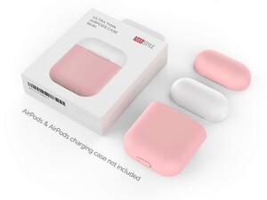 کاور سیلیکونی دو درب ایرپاد AHAStyle Ultra Thin Airpods Case