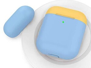 کاور سیلیکونی دو درب ایرپاد AHAStyle Ultra Thin Airpods Case
