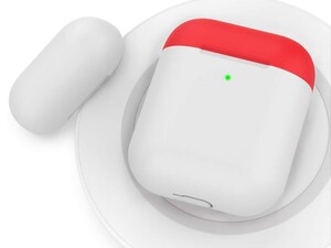 کاور سیلیکونی دو درب ایرپاد AHAStyle Ultra Thin Airpods Case