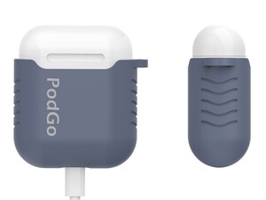 کاور سیلیکونی ایرپاد AhaStyle PodGo Silicone Keychain Case for Apple AirPods
