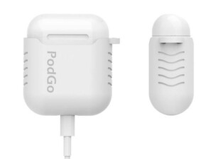 کاور سیلیکونی ایرپاد AhaStyle PodGo Silicone Keychain Case for Apple AirPods