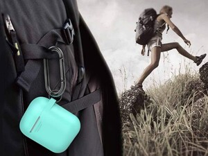 کاور ژله ای سیلیکونی قلاب دار ایرپاد AHA Style PT06WE Silicone jelly Case Airpods 2/1