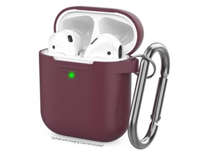 کاور ژله ای سیلیکونی قلاب دار ایرپاد AHA Style PT06WE Silicone jelly Case Airpods 2/1