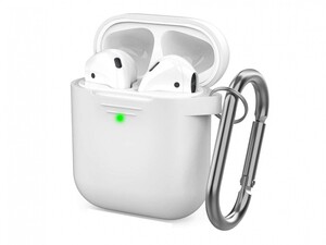 کاور ژله ای سیلیکونی قلاب دار ایرپاد AHA Style PT06WE Silicone jelly Case Airpods 2/1