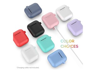 کاور ژله ای سیلیکونی قلاب دار ایرپاد AHA Style PT06WE Silicone jelly Case Airpods 2/1