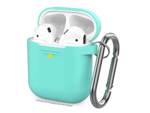 کاور ژله ای سیلیکونی قلاب دار ایرپاد AHA Style PT06WE Silicone jelly Case Airpods 2/1