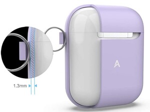 کاور محافظ قلاب دار ایرپاد AHA Style PT06 Case Airpods 2/1