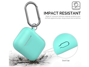 کاور محافظ قلاب دار ایرپاد AHA Style PT06 Case Airpods 2/1