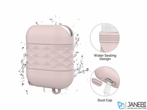 کاور محافظ قلاب دار ایرپاد AHA Style Case Airpods 2/1