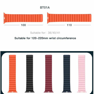 کیفیت بند سیلیکونی اپل واچ 38/40/41 میلی‌متری ایکس او