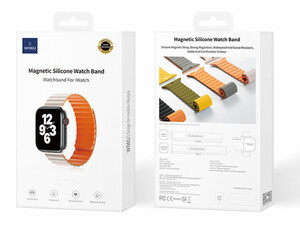 بند مگنتی سیلیکونی اپل واچ 42، 44، 45 و 49 میلی‌متری ویوو