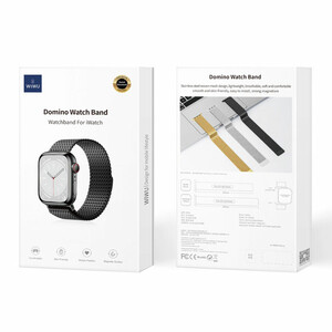 قیمت بند فلزی اپل واچ 42، 44، 45 و 49 میلی‌متری ویوو WIWU 42/44/45/49 Stainless steel watch band Wi-WB002