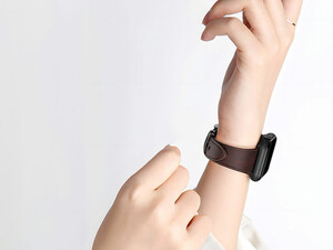 کیفیت بند اپل واچ 38، 40 و 41 میلی‌متر ویوو WIWU 38/40/41 Crazy horse leather watch band Wi-WB003