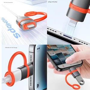 بهترین مبدل لایتنینگ او تو جی آیفونی اپل انتقال داده مک دودو