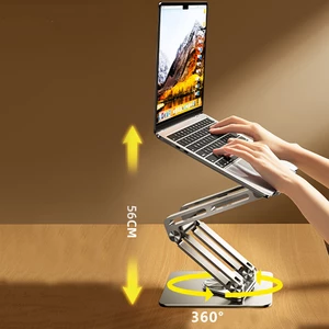 فروش پایه لپ‌تاپ تاشو چرخشی 360 درجه قابل تنظیم آرتاکو