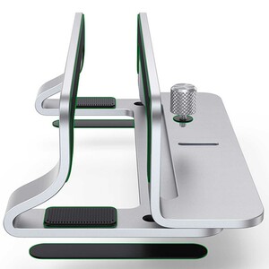 ساختار استند عمودی و نظم‌دهنده آلومینیومی لپ‌تاپ و تبلت یوگرین