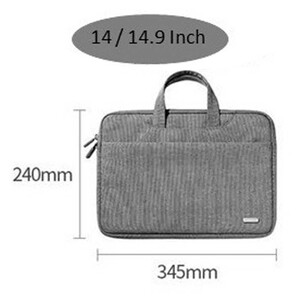 ابعاد کیف لپ‌تاپ 14 تا 14.9 اینچ یوگرین