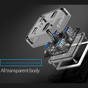 فروش هاب 4 پورت یو اس بی اوریکو