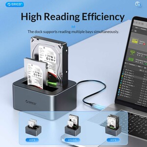 قاب هارد 2.5 اینچ و 3.5 اینچ یک سینی Type-C اوریکو