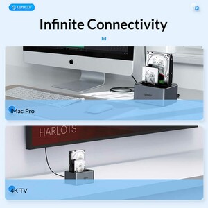 سایت فروش باکس هارد 2.5 اینچ و 3.5 اینچ یک سینی Type-C اوریکو