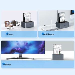 باکس هارد 2.5 اینچ و 3.5 اینچ یک سینی Type-C اوریکو