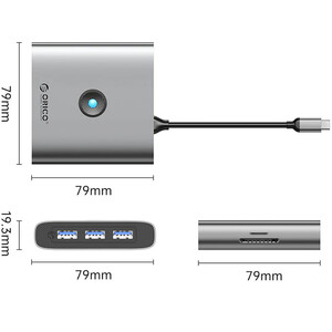 خرید هاب تایپ سی اوریکو