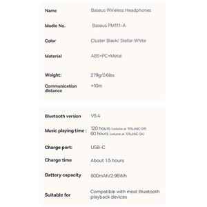 هدفون بلوتوث و هدست سیمی نویز کنسلینگ فعال ANC با اتصال دوگانه بیسوس