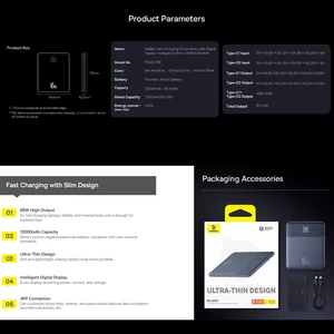 شارژر همراه تایپ سی بیسوس