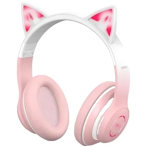 قیمت هدفون دخترانه بی‌سیم طرح گربه‌ ایکس‌او