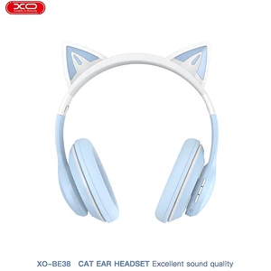 ارزان ترین هدفون دخترانه بی‌سیم طرح گربه‌ ایکس‌او