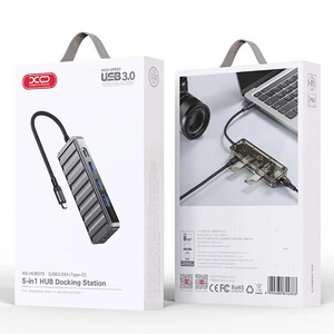 هاب مک بوک 5 پورت تایپ سی ایکس او