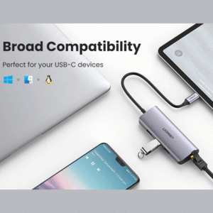 قیمت آداپتور تایپ سی 4 پورت مک بوک یوگرین