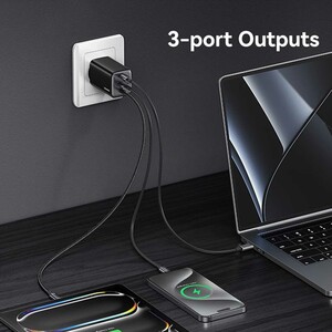 شارژ همزمان سه دستگاه با Usams