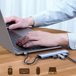 هاب مک بوک 6 پورت یوگرین