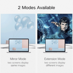 مبدل تایپ سی به اچ دی ام ای و وی جی آ یوگرین