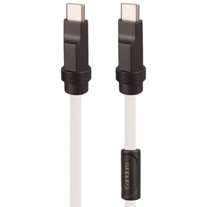 کابل فست شارژ تایپ‌سی به تایپ‌سی 100 وات 3 آمپر یک متری ارلدام EC-173C-C