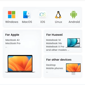صفحه کلید با سیم کم صدای کامپیوتر یوگرین